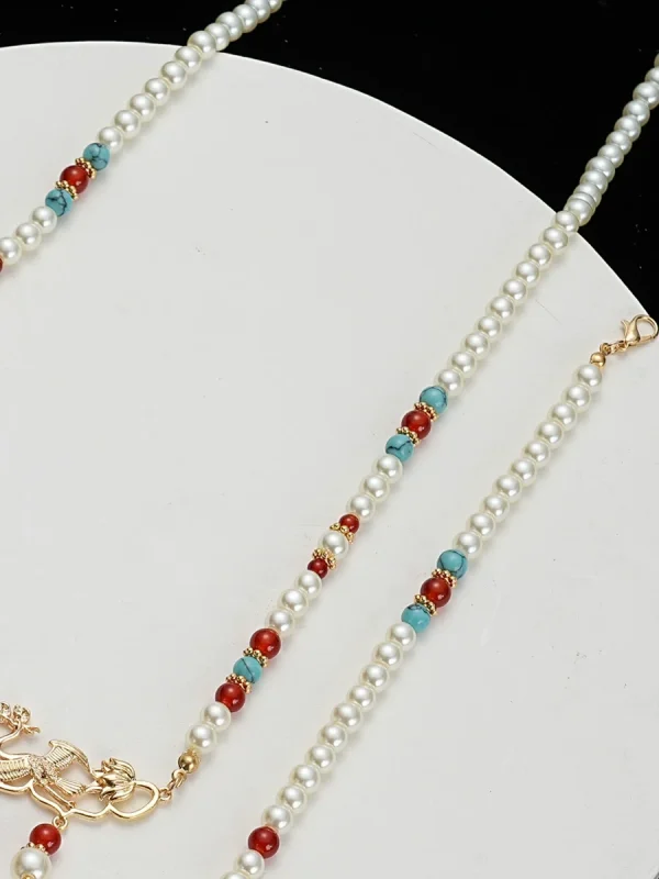 Crane Chinese Style Necklace - Image 3