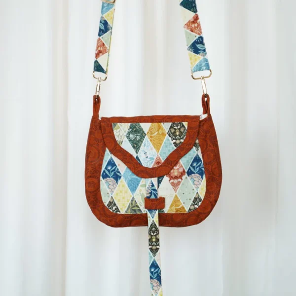 Huolang Bao 货郎包 Merchant's Bag Tang Dynasty Cotton Crossbody Satchel - Image 6