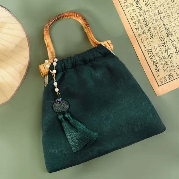 Green Bamboo Cheongsam Bag