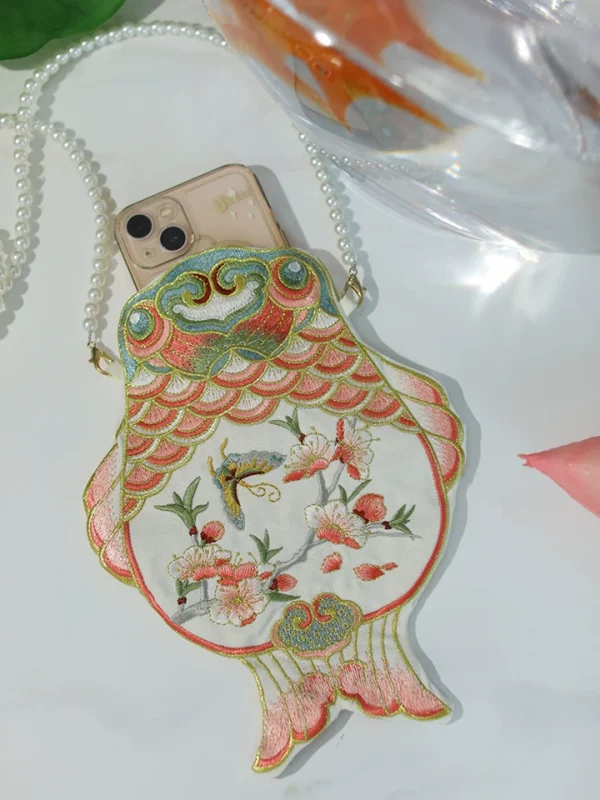 Chitang 池塘 Goldfish Pond Phone Purse - Image 4