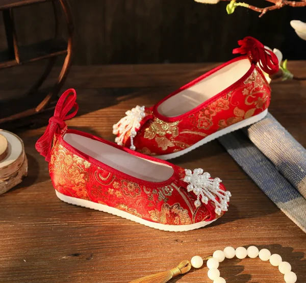 Folding Paper Song Ming Cloud Head Dengyun Lü Shoes - Image 3