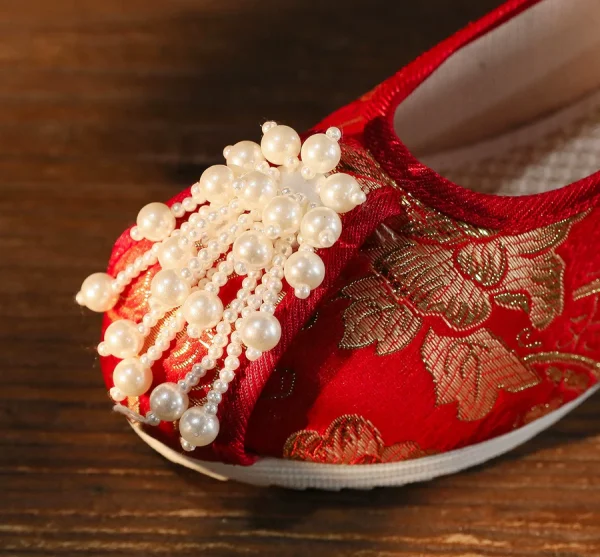 Folding Paper Song Ming Cloud Head Dengyun Lü Shoes - Image 2