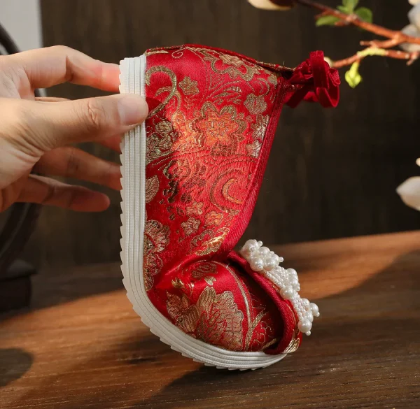 Folding Paper Song Ming Cloud Head Dengyun Lü Shoes - Image 4
