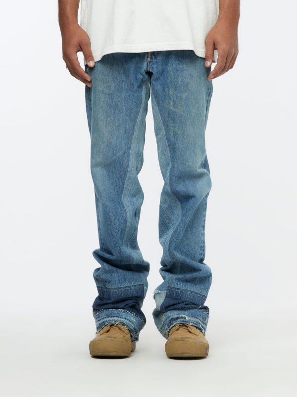 Reconstructed Denim Pant