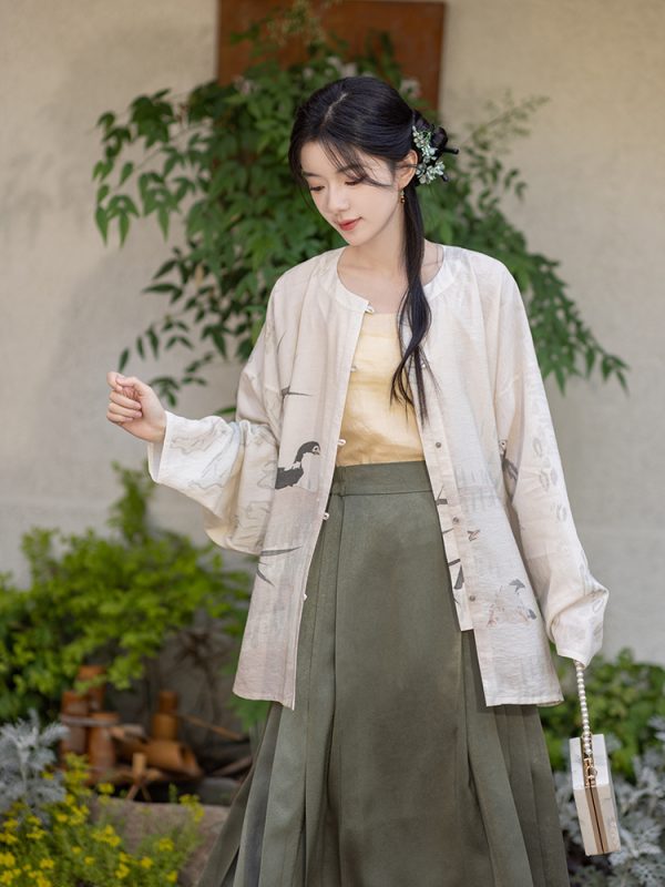 Ming Style Dress Women Modern Hanfu - Image 4