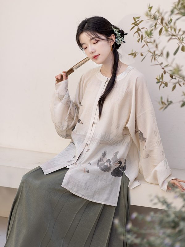 Ming Style Dress Women Modern Hanfu
