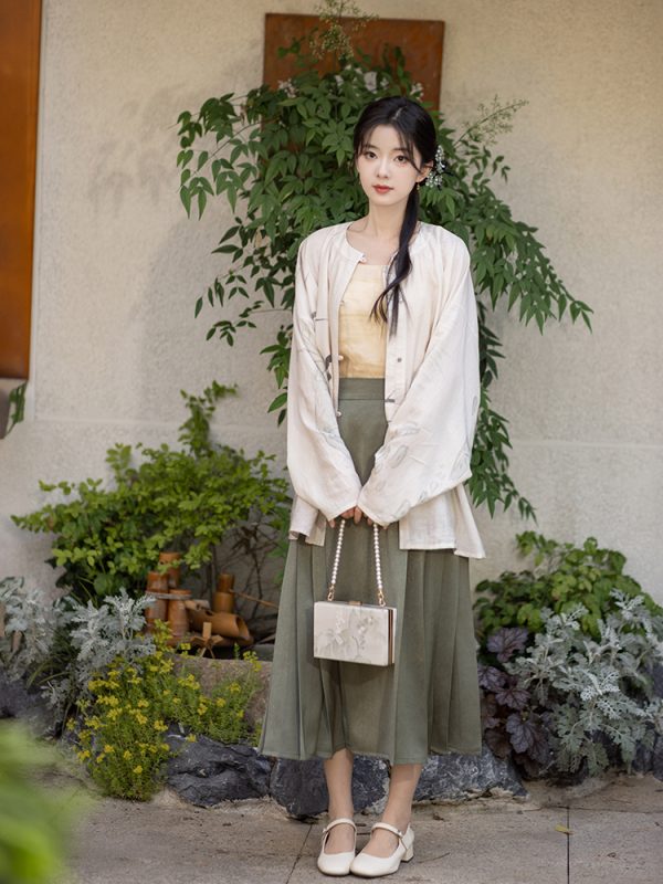 Ming Style Dress Women Modern Hanfu - Image 3